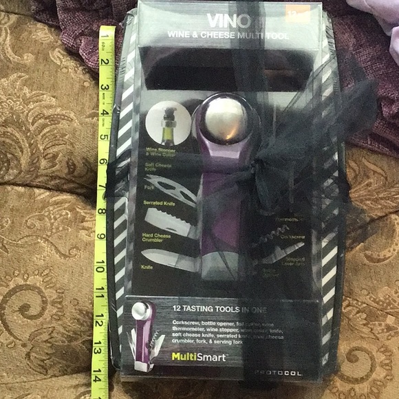 Gift Set🎁12 in 1 wine & cheese tool + cutting board - Picture 9 of 10